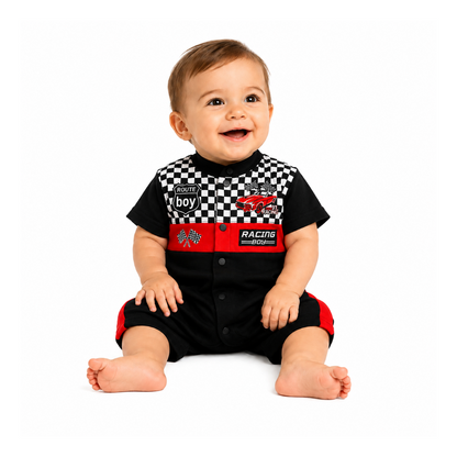 Baby Racing Romper