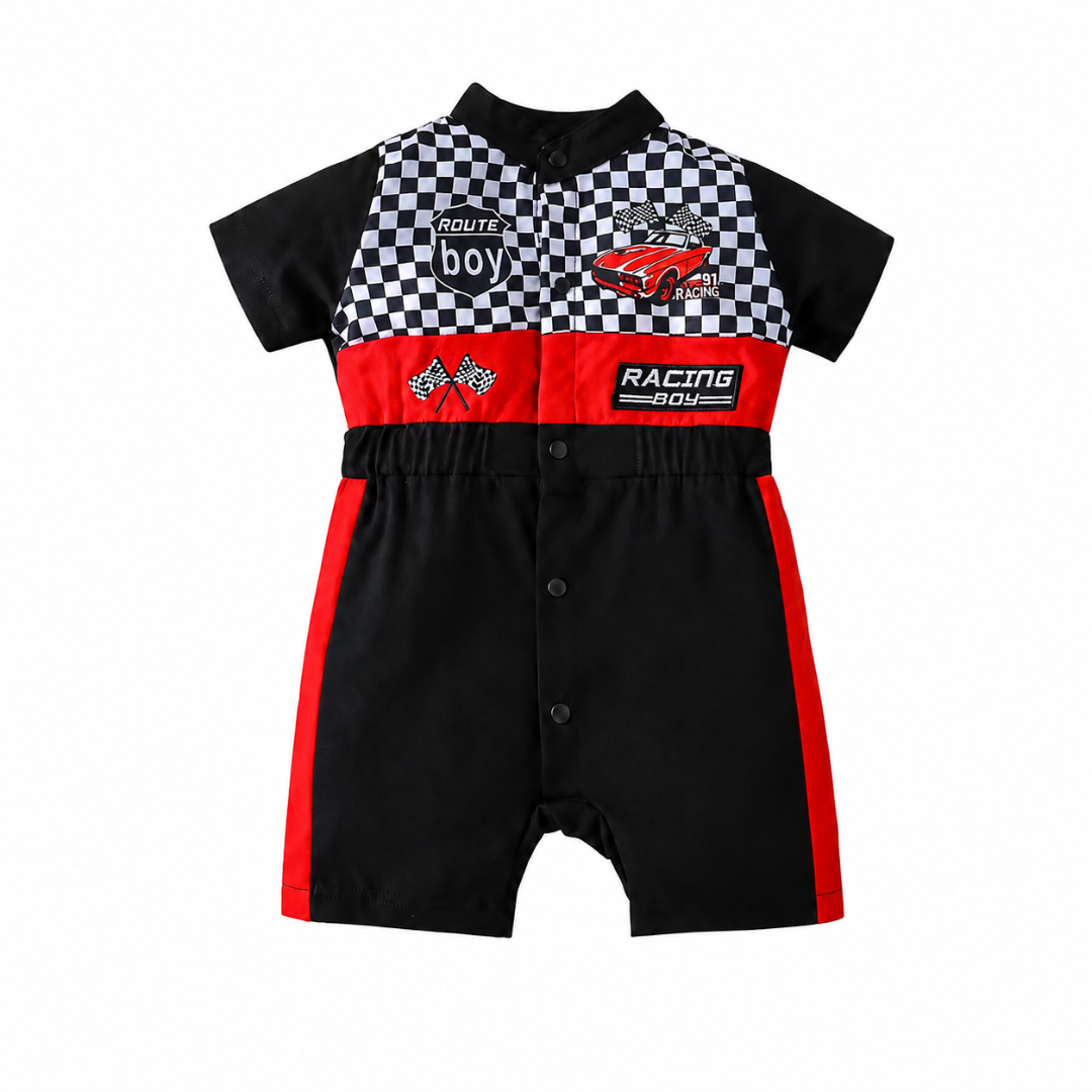 Baby Racing Romper