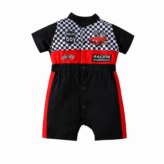 Baby Racing Romper